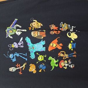 Fun Pixar Character TShirt Sz 2X